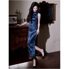 Ru Yun s Picking Flowers into a Painting A youthful and stunning Hong Kong style sleeveless cheongsam a new summer 2026 style for everyday cool women s wear image 3