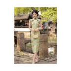 Sleeveless Long Cheongsam Dress 2026 New Style Casual High End Retro Youthful Style Republic of China Style Modified Dress for Women Summer image 2