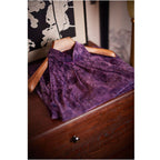Muran s Diary Purple Flocked Halter Neck Cheongsam A New Chinese Style Classical Sexy Republic of China Style Elegant and Slimming Dress for Summer image 5