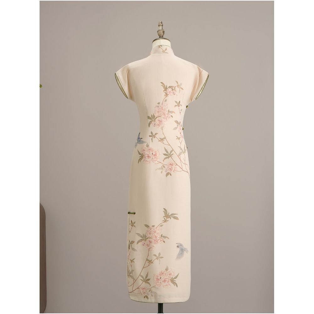 Exquisite cheongsam with full opening traditional style 2026 new style for women modern Chinese style youthful and retro Republic of China era everyday wear image 5