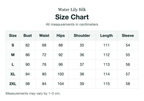 Size chart (cm)
