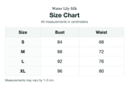 Size chart (cm)