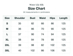 Size chart (cm)