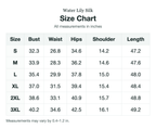 Size chart (inches)