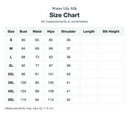 Size chart (cm)
