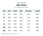 Size chart (inches)