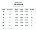 Size chart (inches)