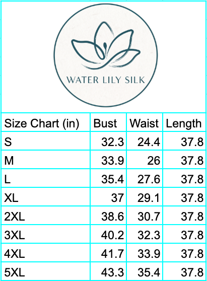 Size chart (inches)