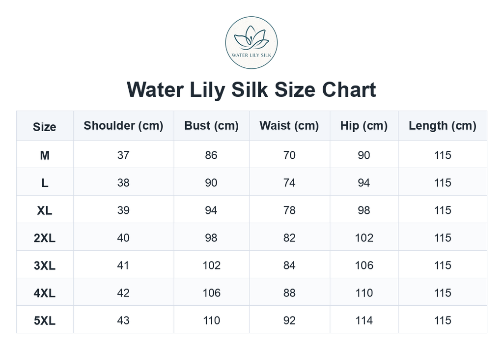 Size chart (cm)