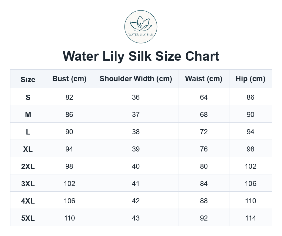 Size chart (cm)