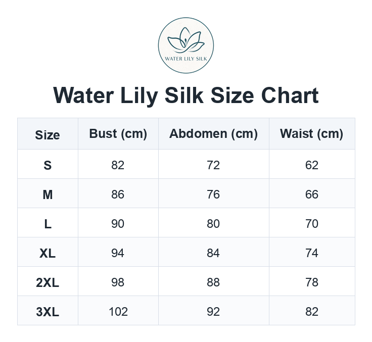 Size chart (cm)