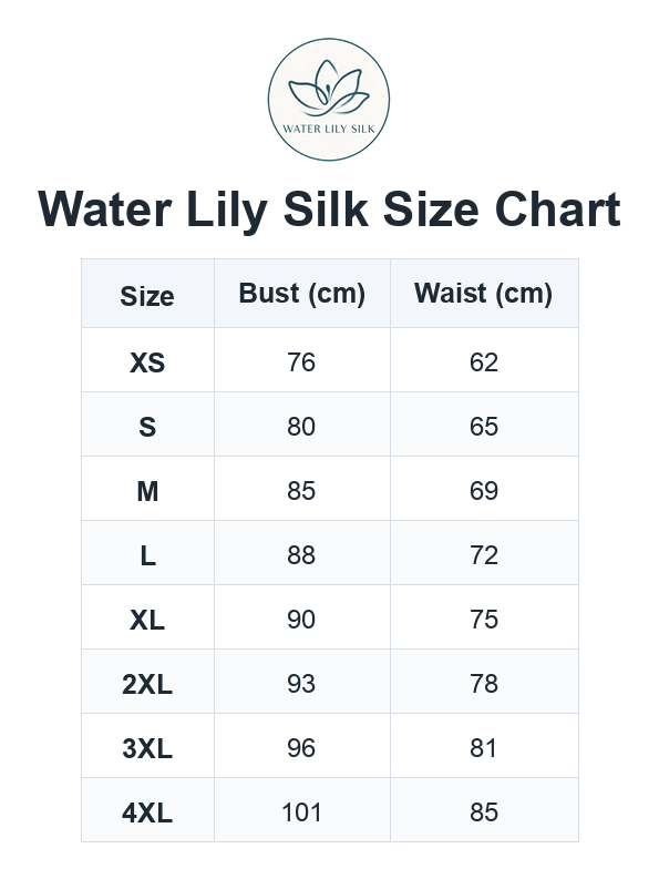 Size chart (cm)