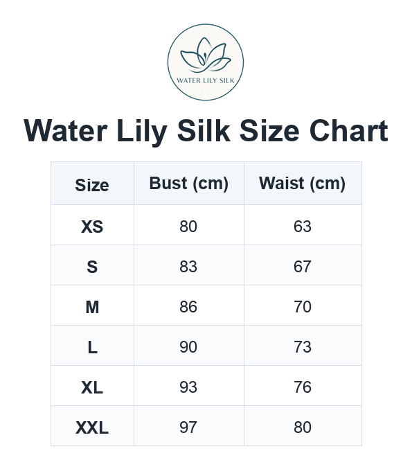 Size chart (cm)