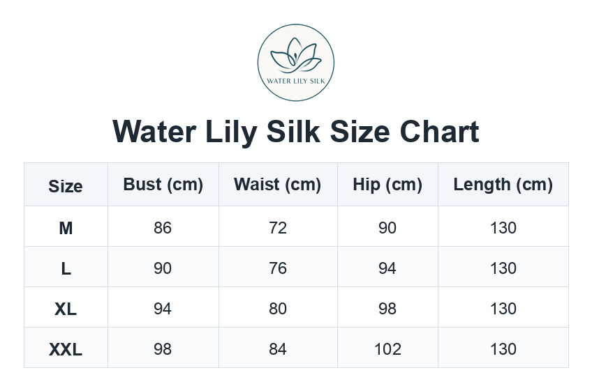 Size chart (cm)