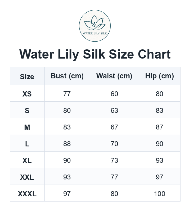 Size chart (cm)