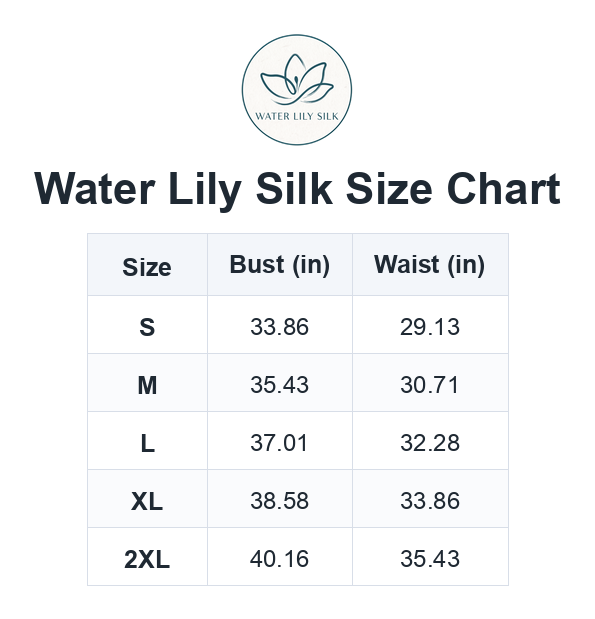 Size chart (inches)